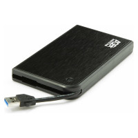 Внешний корпус AgeStar USB 3.0 2.5" SATA, алюминий, черный, безвинтовая конст, 3UB2A14 (BLACK)
