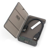 Внешний корпус AgeStar USB 3.0 2.5" SATAIII HDD/SSD, USB 3.0, пластик, черный, 3UBCP3 (BLACK)