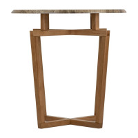 Журнальный стол Мебелик Рилле 440 пленка, дуб крымский состаренный, бук 7601