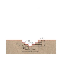 Фреза профильная для фасадов (28x11x66 мм; S=12 мм) Greencut BX11148