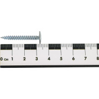 Острый саморез с прессшайбой Промрукав 4.2x32, цинк, 200 шт. PR08.3647