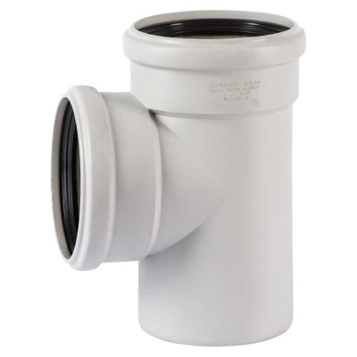 Тройник бесшумной канализации Ostendorf Skolan Safe 135х135 мм. 87 градусов, SKEA 336400