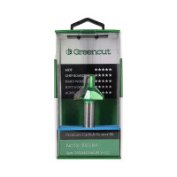 Фреза профильная для фасадов (32x25x80 мм; S=12 мм) Greencut BX11189