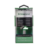 Фреза профильная для фасадов (32x12.5x57.5 мм; S=12 мм) Greencut BX11199