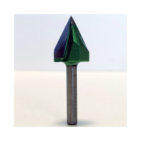 Фреза профильная для фасадов (22x21x59 мм; V=60 градусов) Greencut BX11281