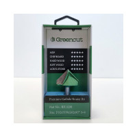 Фреза профильная для фасадов (32x19x62 мм; V=90 градусов) Greencut BX11291