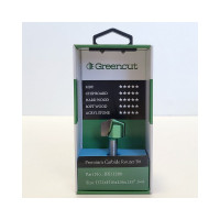 Фреза профильная для фасадов (22x16x56 мм; V=135 градусов) Greencut BX11280