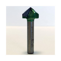 Фреза профильная для фасадов (22x11x53 мм; V=110 градусов) Greencut BX11285