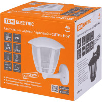 Светильник уличный TDM ELECTRIC "СИТИ" шестигранник настенный вверх белый SQ0330-1316