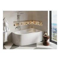 Акриловая ванна VAGNERPLAST MELITE 160x105 Right VPBA163MEL3PX-04