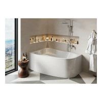 Акриловая ванна VAGNERPLAST MELITE 160x105 Left VPBA163MEL3LX-04