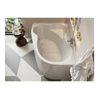 Акриловая ванна VAGNERPLAST MELITE 160x105 Left VPBA163MEL3LX-04