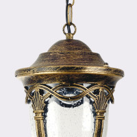 Садово-парковый светильник FERON PL685 на цепочке 60W 230V E27, черное золото 11694