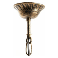 Садово-парковый светильник FERON PL685 на цепочке 60W 230V E27, черное золото 11694