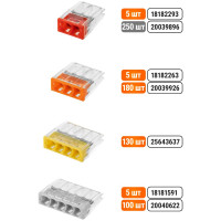 Строительно-монтажная клемма TDM ELECTRIC КБМ-2273-232 2,5мм2, с пастой SQ0517-0111