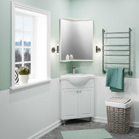 Мебельный умывальник RUNO Kirovit Классик 65 угловой УТ000003756