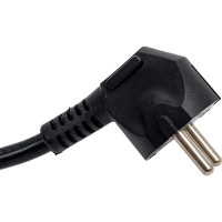 Шнур Power Cube ПВС-АП 3x1,5 S22C19-250-16-1.8, черн, 1.8 м, C19, 3x1.5, 16А, с зазем, Россия RPC-186C191,8BL