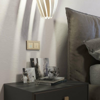 Рамка на 2 поста WERKEL W0021711 Aluminium шампань a052313