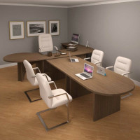 Стол руководителя ФЕЛИКС Лидер 180x88.5x75 см дуб шамони ПК-ЛДР-СТ180x89/38-В2-299