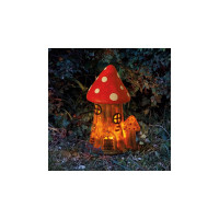 Садовый светильник ЭРА ERASF22-13 Лукоморье на солнечной батарее, полистоун, 23 см, Б0053362