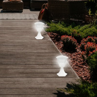 Садово-парковый светильник Apeyron светодиодный, столб малый, 8Вт, 4-х гранный, 720Лм, 6500К, поликарбонат 11-182