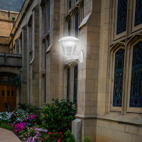 Садово-парковый светильник Apeyron светодиодный, настенный вверх, 8Вт, 6-ти гранный, 720Лм, 6500К, 11-189