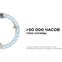 Светодиодный модуль со встроенным драйвером Apeyron 230В, 18Вт, smd2835, 1620Лм, 6500К, ø178x16мм 02-61