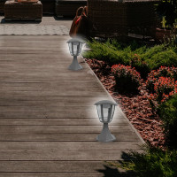 Садово-парковый светильник Apeyron светодиодный, столб малый, 8Вт, 6-ти гранный, 720Лм, 6500К 11-196