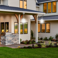 Садово-парковый светильник Apeyron светодиодный, подвесной, Марсель 1, 8Вт, 6-ти гранный, 720Лм, 6500К 11-198