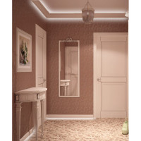 Плинтус напольный Decomaster D234-114ДМ 58x16x2400 мм белый глянец D234-114 ДМ