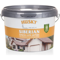 Краска для дерева акриловая белая HUSKY SIBERIAN 2,7 л База А 28047