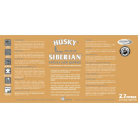 Краска для дерева акриловая белая HUSKY SIBERIAN 2,7 л База А 28047