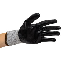 Антипорезные перчатки с нитриловым покрытием Armprotect PL100 HPPE-нити, TAEKI5, р.11, 4631161388377