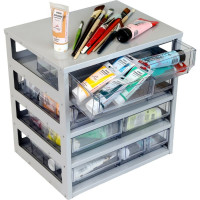 Металлическая кассетница для лотков LP30 СТАРКИТ светло-серая CCT30-LGR