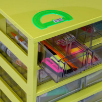 Металлическая кассетница для лотков LP30 СТАРКИТ желтая CCT30-Y