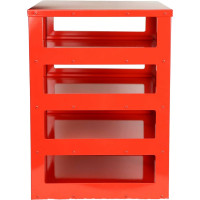 Металлическая кассетница для лотков LP30 СТАРКИТ красная CCT30-R