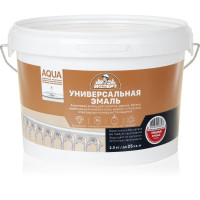 Эмаль универсальная акриловая глянцевая ЭКСПЕРТ красный RAL 3020 2,5 кг 29077