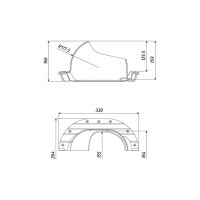 Проходной элемент Татполимер ТP-87/N (зеленый) 50026