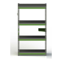 Стеллаж ООО Металекс Metalex HARD 1800x1800x400 STH181840