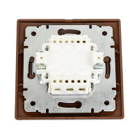 Одноклавишный переключатель Intro Plano 1-103-05 10А-250В, IP20, СУ, антрацит, Б0053750