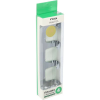 Планка с 4 крючками FIXSEN хром FX-805-4