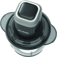 Измельчитель Willmark WMC-5288 400 Вт стеклянная чаша 1.2 л двойные лезвия резиновое основание 2001429