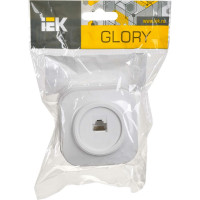 1-ая компьютерная IEK GLORY РК10-ХБ белый EKH10-K01