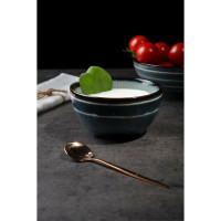 Салатник BILLIBARRI Indigo на ножках керамика 10,3x5,4 см 806416473342