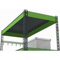 Металлическая полка с комплектом траверс для стеллажей Metalex серии HARD 1200х600 ООО Металекс АСР1260