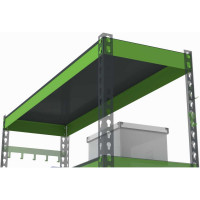 Металлическая полка с комплектом траверс для стеллажей Metalex серии HARD 1600х500 ООО Металекс АСР1650