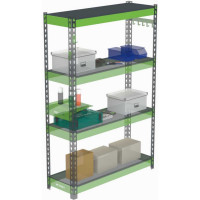 Металлическая полка с комплектом траверс для стеллажей Metalex серии HARD 1400х400 ООО Металекс АСР1440