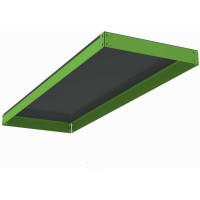 Металлическая полка с комплектом траверс для стеллажей Metalex серии HARD 1800х600 ООО Металекс АСР1860