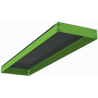 Металлическая полка с комплектом траверс для стеллажей Metalex серии HARD 1600х400 ООО Металекс АСР1640