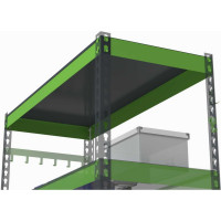 Металлическая полка с комплектом траверс для стеллажей Metalex серии HARD 1400х600 ООО Металекс АСР1460